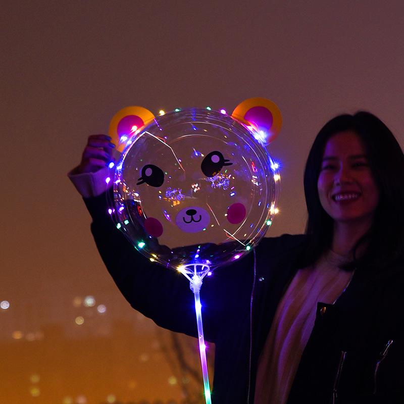 

Мультяшные светящиеся шары с подсветкой - Популярный ночник для детей