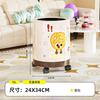 Dachshund Trash Can, Household Living Room, Enlarged Capacity Bucket, Light Luxury, High-end Bedroom, High Value with Lid, New Paper Basket