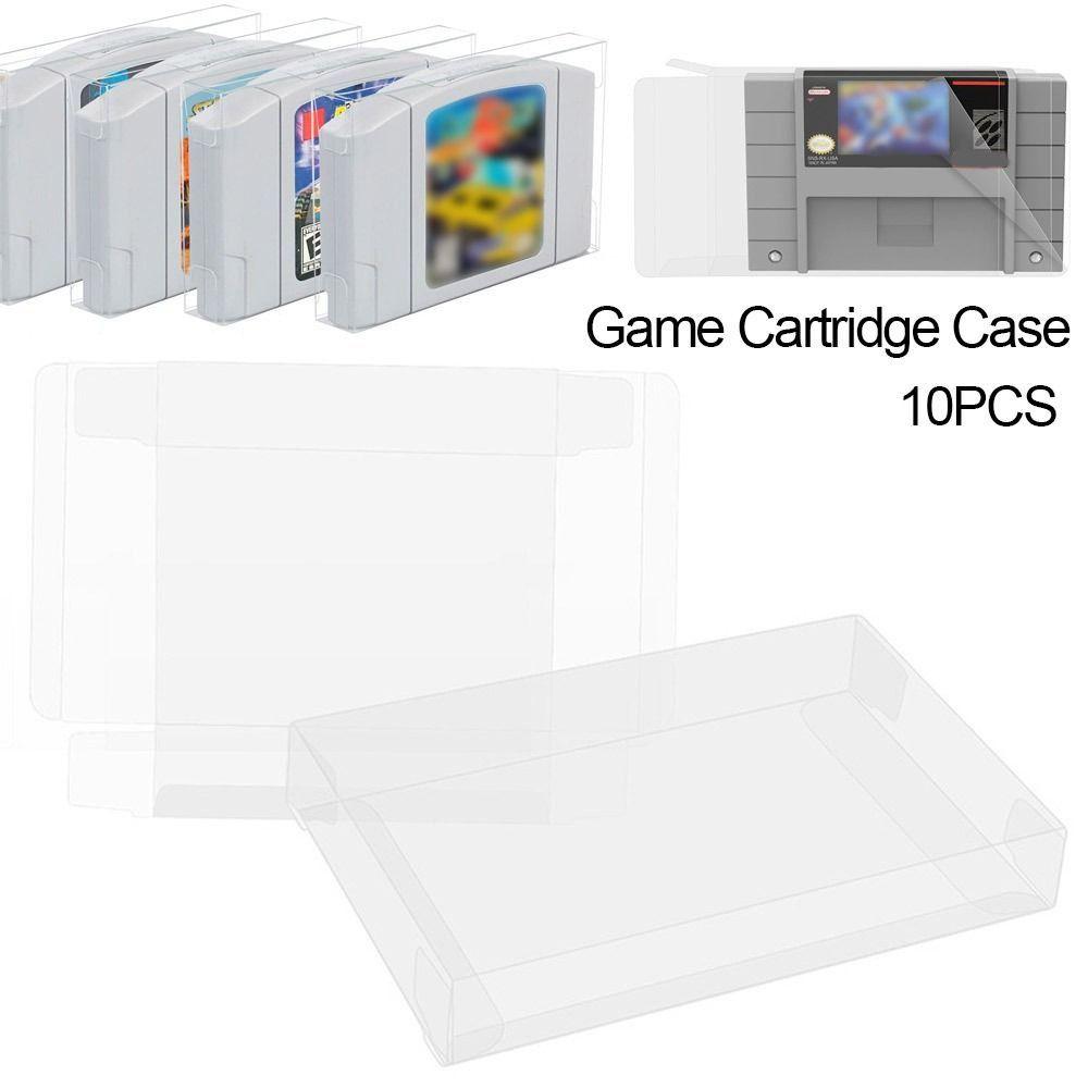 

Аксессуары для SNES для N64, чехол для игрового картриджа, защитный чехол для дисплея картриджа, защитный рукав