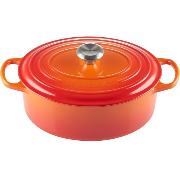 Жаровня Le Creuset Signature овальная 29 см духовка красная 4,7 л (21178290902430)