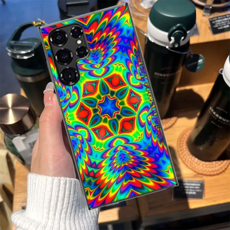 Chaotic Hypnosis Cases Phone Case for Samsung Galaxy S26 Ultra S25 Edge S24 S23 FE S21 Plus S20 S22 S10 Cover TPU Capa Shell Sho