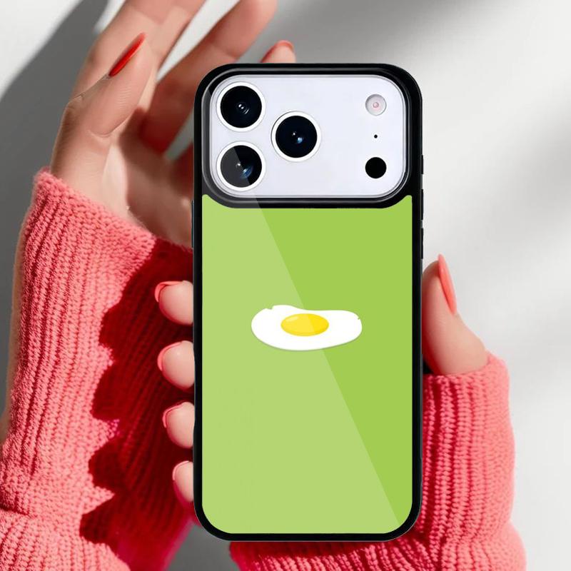 Minimalistic Pastel Egg Phone Case for iPhone 17 Air 16e 15 14 13 Pro Max Back Cover for 12 11 Pro Coque