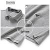Seven Wolves Men's Business Casual Piqué Polo Shirt