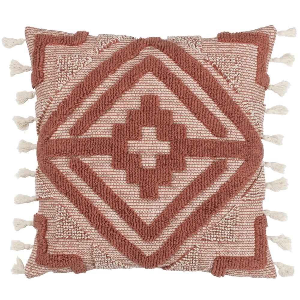 Furn Kalai Tufted Tassel Cushion Cover