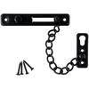 Stainless Steel Door Chain Lock Anti-theft Door Chain Latch Buckle Bolt Security Door Sliding Chain Lock Guard Accessories