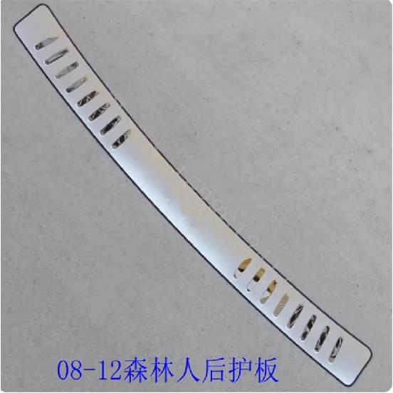 For Subaru XV Outback Forester Tribeca B9 Stainless Steel Door Rear Bumper Protector Sill Trunk Tread Plate Trim Car Accessories