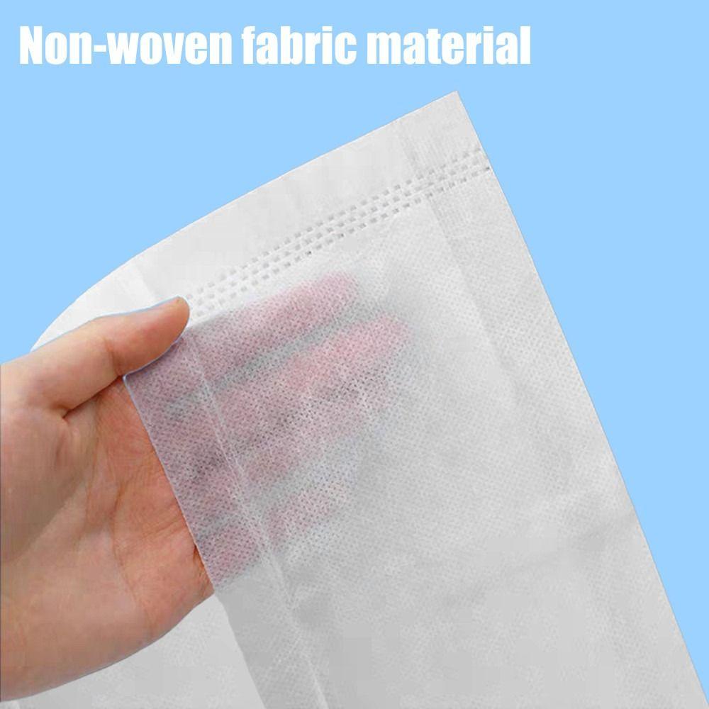 10 Pcs/ Set Kitten Printing Hotel Pillowcase Breathable Travel Pillowcase Disposable Pillow Cover