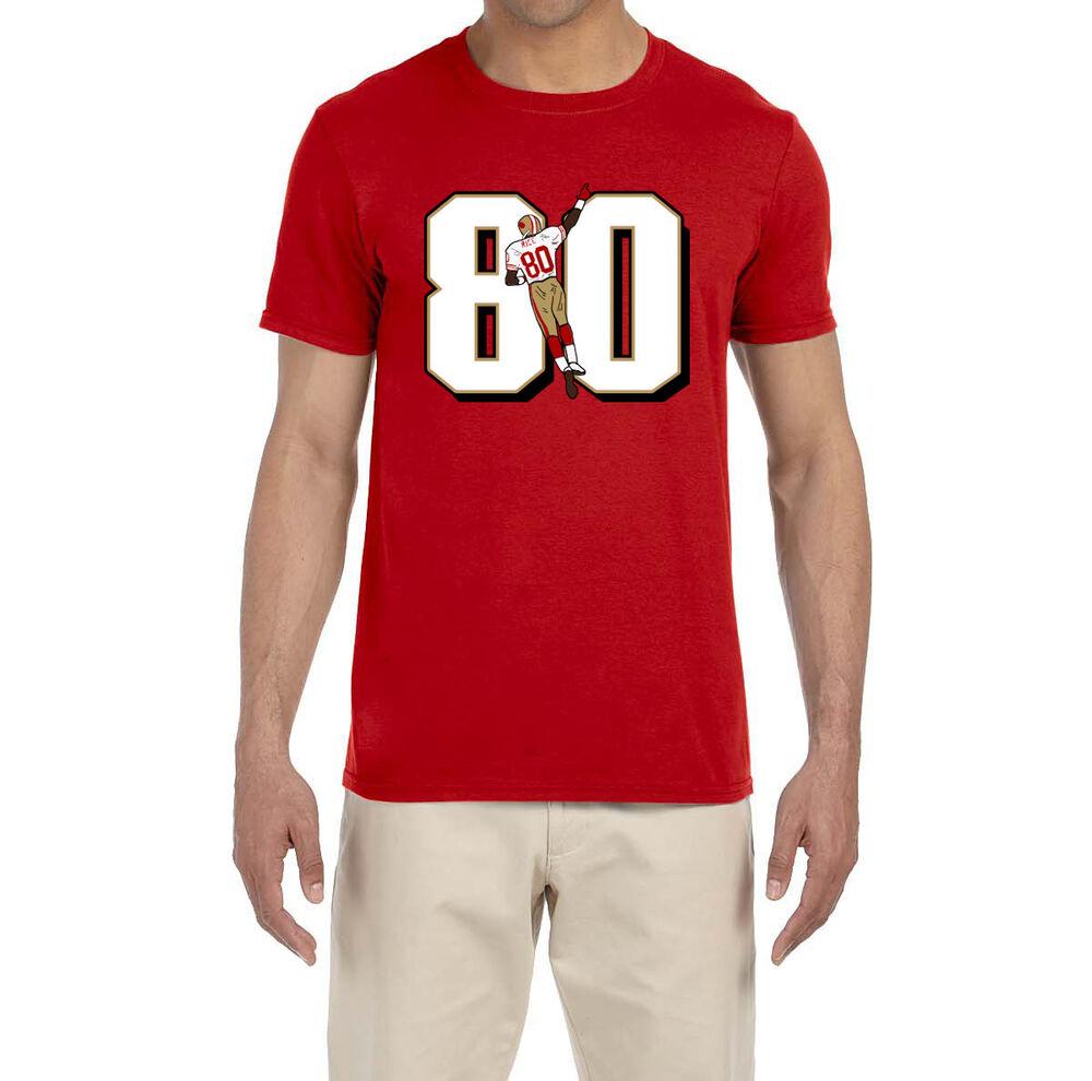 

San Francisco 49ers Jerry Rice 80 Unisex T-shirt