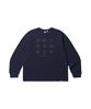 MADDEN Mountain Totem Waffle Long Sleeve Navy