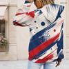 Womens Plus Size Hooded Sweatshirt With White Drawstring Long Sleeve Loose Soft Casual Daily Outfit