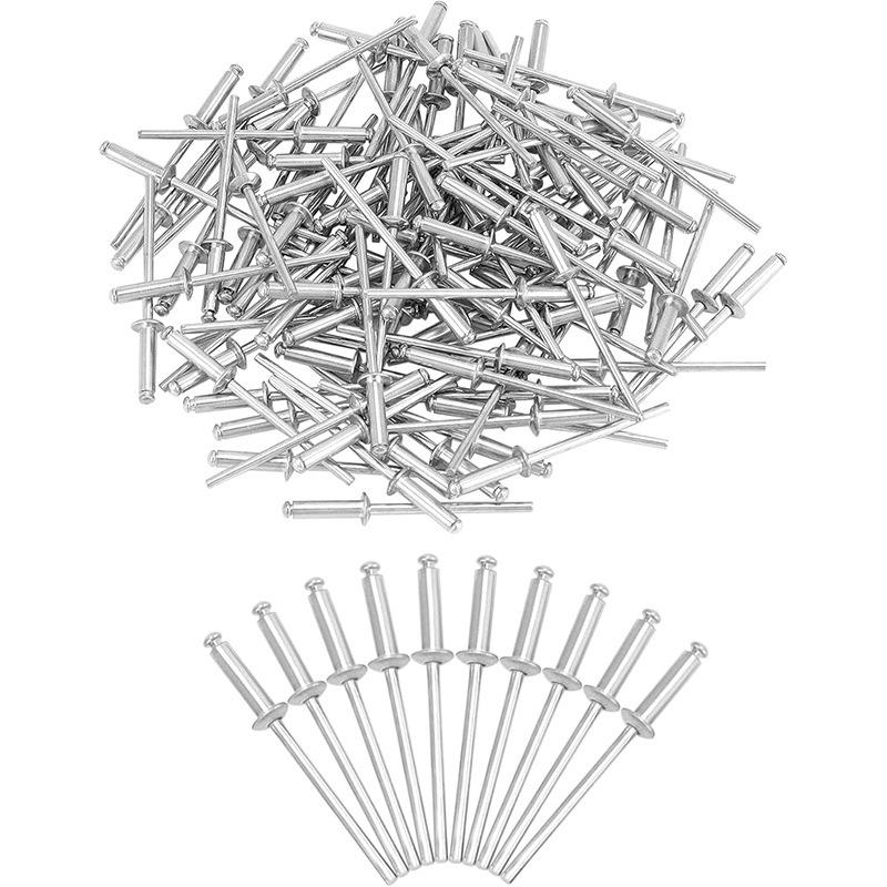 200-Piece Pop Rivet Set for Construction & Metalworking.