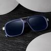 1pcs New Men's Sunglasses Fashion Classic Box Metal Frame UV Protection Outdoor Driving Shades
