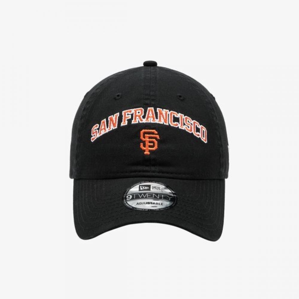 New Era San Francisco Giants Unstructured Ball Cap Training Arch Black 14561904