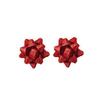 Star Ribbon Merry Christmas Earrings Snowflake Wrap Bow Stud Earrings  Girls