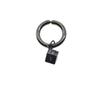 Hook Piercing Titanium Steel Earrings Cube Round Hoop Earrings Ear Jewelry Accessories  Party