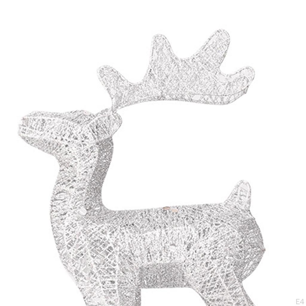 Peaceful Deer Decor Lighted Figurine for Room Bedroom