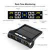 Solar Power Car Tire Pressure Monitor TPMS Car Tire Pressure Alarm Monitor System Auto Security Alarm Systems Tyre Pressure Sensor Kit