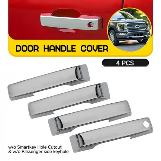 Door Cover 4X Handle Front Rear Left 2024 For Right Ford F-250 Super Duty
