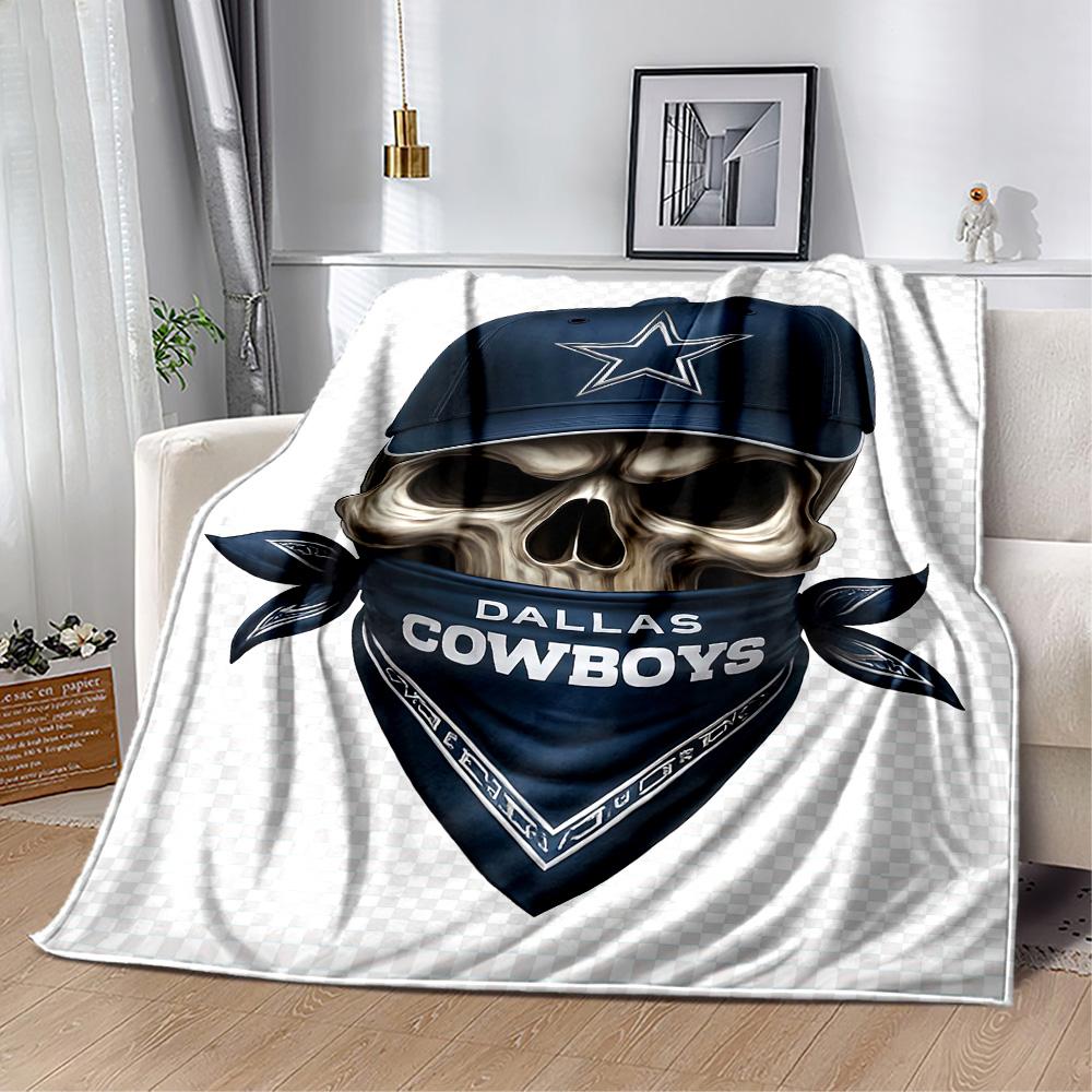 Dallas Blanket Warmthful Decor Suitable for Office Couch Livingroom All-Season Use Digital Print Ideal Gift for Friends Family Couples Picnic