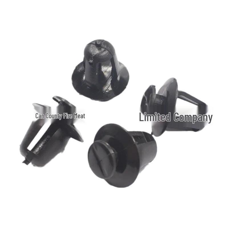 Peugeot Door Panel Fasteners: 10.5mm Black POM Trim Clips