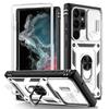 Case For Samsung S26 Ultra S25 S24 S23 Plus S25 FE A57 A56 A37 A36 A17 A16 5G Heavy Duty with Camera 360 Degree Kickstand Cover