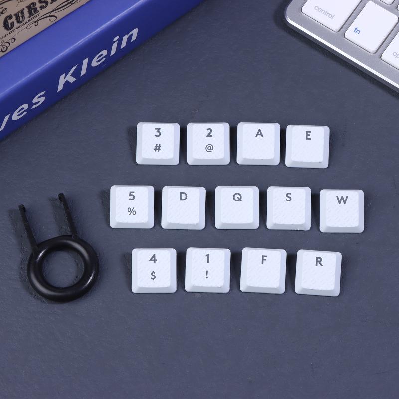 8Klíčů, 13Klíčů Klávesy Pro G915\G913\G815\G813\Tkl87 Mechanickou Klávesnici Protiskluzové Texturované Náhradní