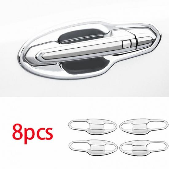 For Cadillac XT5 2016-  ABS Chrome Exterior Side Door Bowl Cover Trim