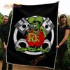 Portable Multifunctional Children's holiday birthday Gift Cartoon Rat Fink Cute Home Bedroom decoration Warm Sherpa blanket