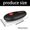 Automatic Can Opener For Kitchen Single Touching Operation Portable Tool Battery Operated Safety Grip ABS Bottle Opener