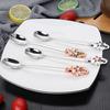 4pc Colored Enamel Stainless Steel Spoon Coffee Spoon Tea Spoon