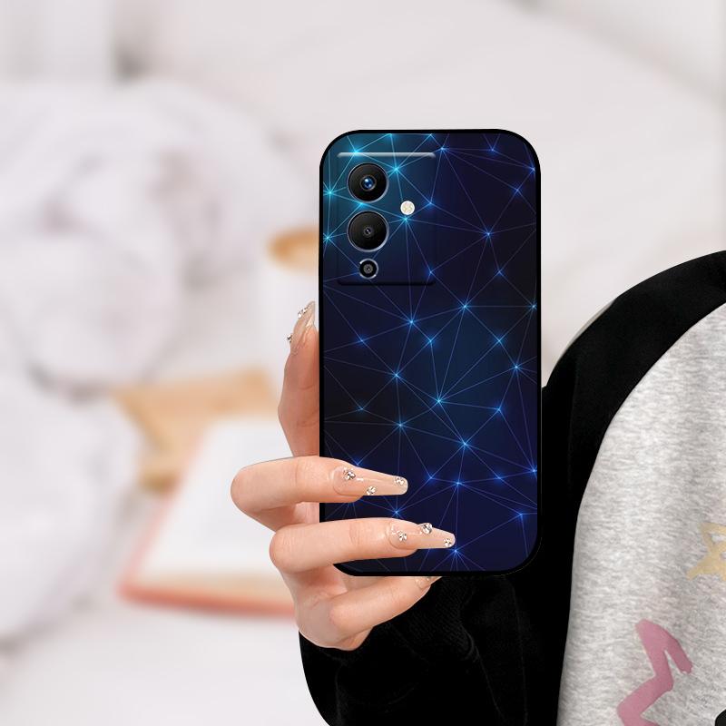 Für infinix NOTE 12 PRO 5G Hülle X671B TPU Wolf Katze Silikon Stoßfänger Abdeckung für Infinix Note 12 Pro 5G Handyhülle Note12 Pro 5G