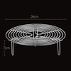 Convenient Round Cooling Rack for Cooking Steam Durable
