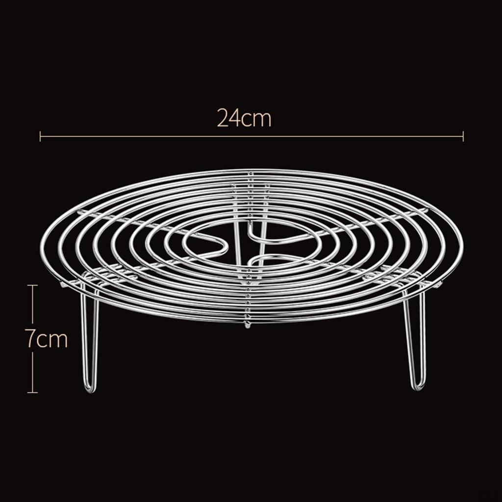 Convenient Round Cooling Rack for Cooking Steam Durable