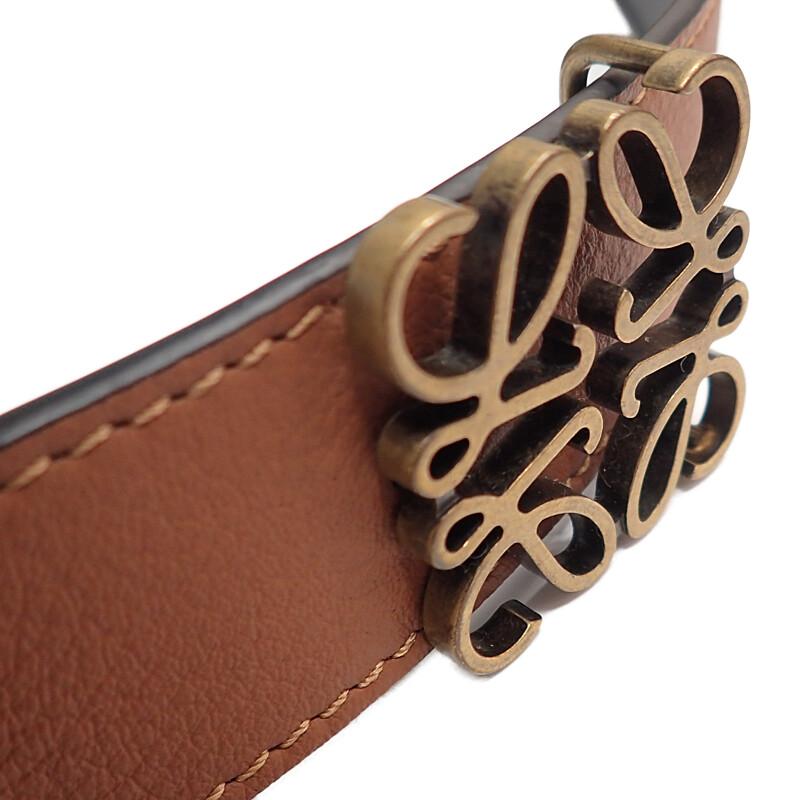 LOEWE  B821Z20X05 belt Brown/black Calfskin Women