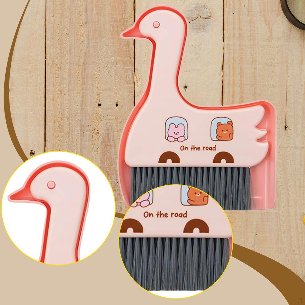 Mini Broom and Dustpan Cleaning Brush, Cute Portable Desk Tools, Desktop Keyboard Sweep