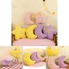 Cozy Moon And Star Plush Doll For Girls Hypoallergenic Stuffed Animal Soft Toy