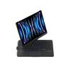 New Wireless RGB Backlit Keyboard iPad Air 7th 2025 11-inch Case 360 Rotatable Touchpad 7 Color Backlight Black Pencil Holder