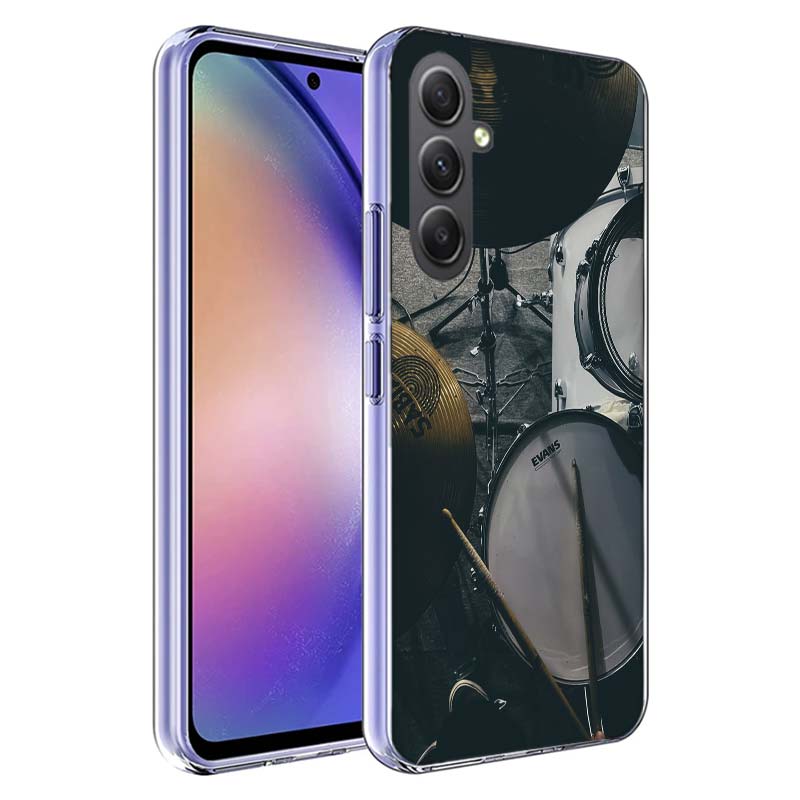 Drum Drummer Music Dj Phone Case for Samsung A17 A37 A57 A07 A16 A26 A36 A56 A06 A02S A12 A22 A32 A52S A04S A14 A24 A34 A54 A03