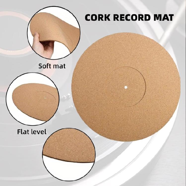 Vinyls Recorders Mats Turntables for Records Phonograph Player Protective Pad Slipmat Cork Accessories Voice