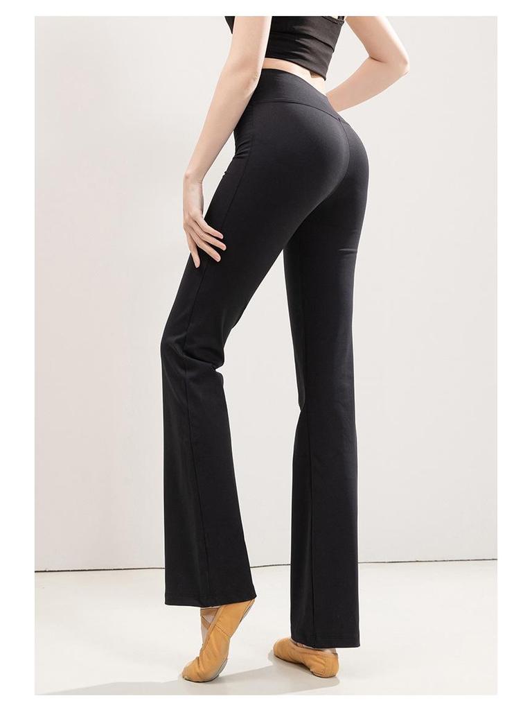 Leopard Print High-Waist Yoga Pants: Slimming, Hip-Lift, Straight-Leg Fitness Wear