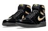 Air Jordan 1 Retro High Og 'Black Metallic Gold' 555088-032