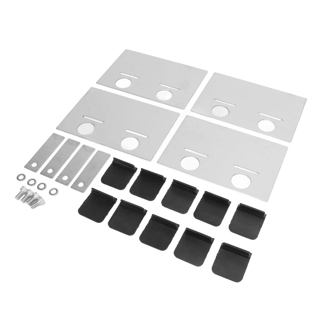 Oil Pan Baffle Plate Valve Bolt Kit Universal Surge Rubber Flap Reduce Friction Wear for Cars
