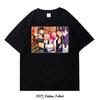 Japanese  Anime Highschool of the Dead Graphic Print T Shirt Fashion Plus Size Cotton Crew Neck Short Sleeve T Shirt Women Unisex