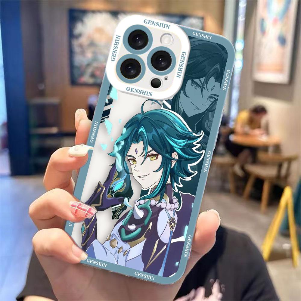 

Hot Game Genshin Impact Cover Clear Phone Case For OPPO RENO 15 15F 14 14F 13 13F 12 12F 11 11F 10 8 8Z 8T 7 7Z 6Z 5 Case Shell OPPORENO14PRO5G
