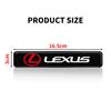 1Pcs Car Front Hood Grille Emblem Badge Decorative LED Light For Lexus F SPORT GS GX IS LS LX CT LC RC LBX NX RX 350h 450h ES