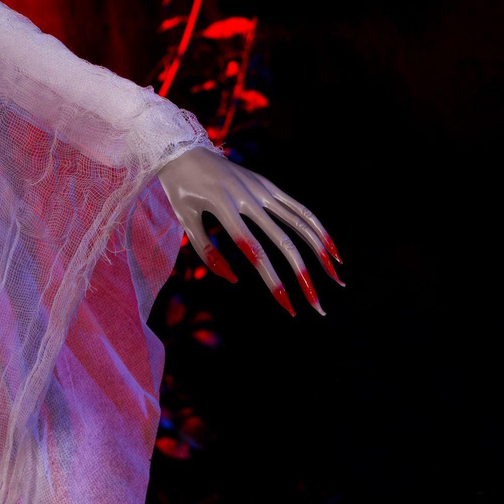 DIY Halloween Bloody Ghost Pendant Funny Halloween Ghost Ornaments  Holiday Party Decor