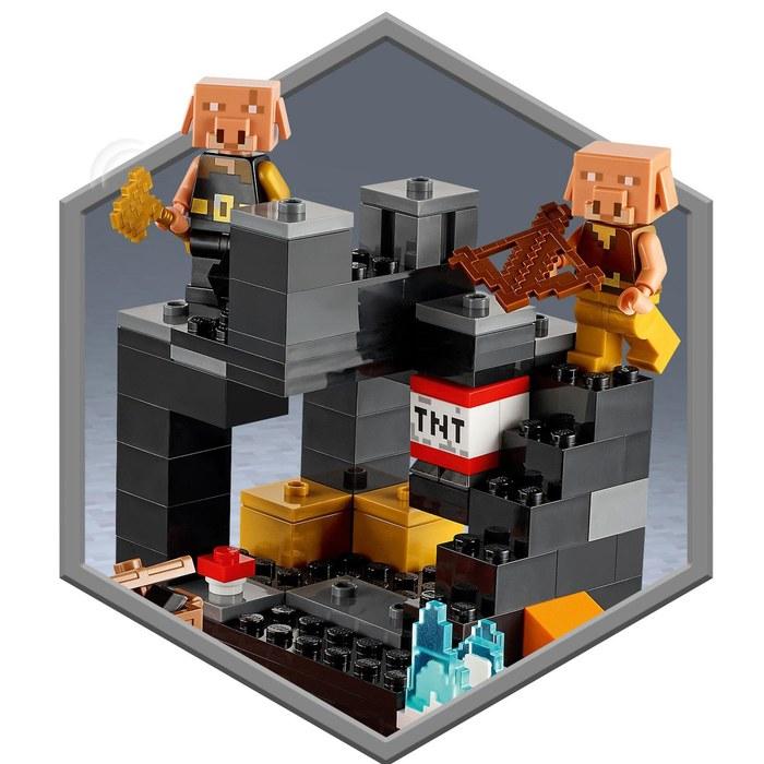 LEGO Minecraft Nether Fortress 21185, Multicolor