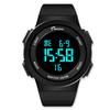 Men's Waterproof Dual Display Sports Watch with Shockproof Multifunctional Quartz