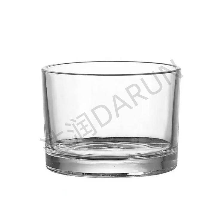 Transparent Glass Aromatherapy Candle Holder Cup