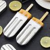 Ice Lolly Mold Stainless Steel Ice Cream Mold  Mold Kit Round Head  Mold Reusable for Gift for Summer